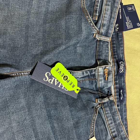 CHAPS Mid Rise CAPRIS - Picture 4 of 7